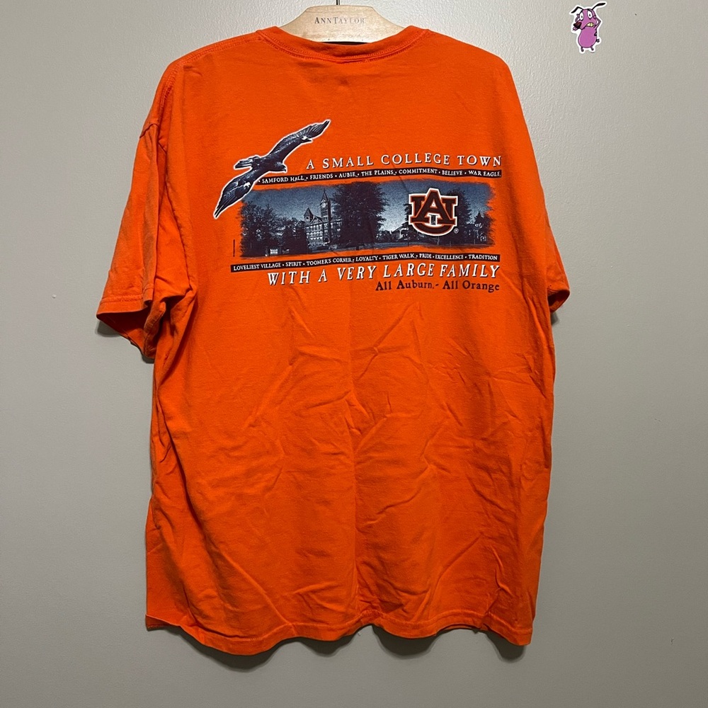 Auburn shirt “All Auburn All Orange” graphic tee men’s XL